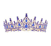 CIMAXIC Tiaras de princesa para mujer - de graduación de cristal - Diadema de reina real - Tocados de novia para bodas, bailes de graduación, concursos de belleza, disfraces de, fiestas de