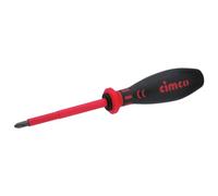 Cimco 117730 - Destornillador estrella phillips aislante 1000v 0x60mm