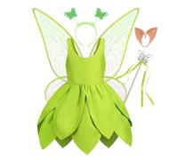 Cimefi Disfraz de Campanilla para niños y niñas, fiesta de cumpleaños, hada