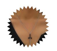 Cimenexe Punk Cristal Espada Collar Gargantilla Plata Espada Cruz Colgante Collar Cz Daga Cuchillo Collar Collar Gargantilla Espada Gótica Joyería Para Mujeres Y Niñas Regalos