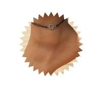 Cimenexe Tobillera Sol Bohemio Negro Tejido De Cuerda Tobillera De Plata Sol Cadena Tobillera Ajustable Cera Tobilleras Verano Playa Pie Cadena De Joyería Para Las Mujeres Y Las Niñas Regalos
