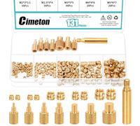 Cimeton Heat Set Insert Tips - Insertos roscados para piezas de impresora 3D (NO.1)