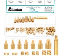 Cimeton Heat Set Insert Tips - Insertos roscados para piezas de impresora 3D (NO.2)