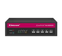 CimFAX W5S Ultimate Fax de 2 puertos/2 líneas de alta velocidad 33.6k desde PC/móvil a través de línea de fax 400 usuarios Fax2email Windows XP/7/8/10/Mac SDK proporcionado (32 GB)