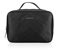 Cimi Gillian Jones - Bolsa de cosméticos con Dos Compartimentos y Nylon Acolchado Negro