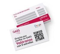 Cimpress Tarjetas de Visita Con Texto Personalizado, Pack de 1000, Castellano, 85 x 55 mm, Cartulina Mate 300 g/m², Impresión a Doble Cara para Uso Profesional