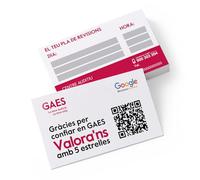 Cimpress Tarjetas de Visita Con Texto Personalizado, Pack de 1000, Catalan, 85 x 55 mm, Cartulina Mate 300 g/m², Impresión a Doble Cara para Uso Profesional