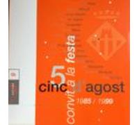 Cinc Dagost Convit A La Festa
