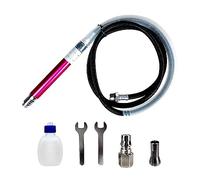 Cincel de Aire, Air Micro Die Grinder Kits Mini Lápiz Pulido Grabado Madera Joyería Pulido Rectificado Corte Herramientas neumáticas(16PCS)