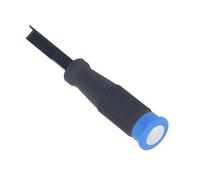 Cincel de ángulo Recto, Mango de Metal, Cincel de Esquina Cuadrada para Carpintería, Mango TPR de Acero Al Cromo Vanadio, con Cuchillas Incisivas, para Cortar y Ranurar Madera