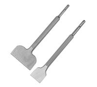 Cincel de demolición eléctrico de forja de acero cromado, raspador de piso de vástago redondo multifuncional, herramienta de eliminación de azulejos con manivela para azulejos,