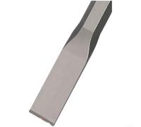 Cincel de mampostería de aleación de acero tratado térmicamente con cabezas planas y puntiagudas, adecuado para cortar cemento, ladrillos, piedra y hormigón, equipado con un mango hexagonal