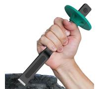 Cincel de mampostería resistente, cincel de tallado | Herramienta de tallado Cincel de ladrillo - Cincel para albañil, cincel para ladrillos, cincel para azulejos, cincel para hormigón con protector d