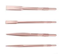 Cincel de martillo eléctrico con vástago hexagonal para cincelado puntiagudo y plano en proyectos de construcción (puntiagudo 17 x 400 mm)