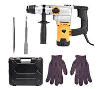 Cincel Eléctrico, Perforador De Concreto | Eléctrico Robusto 1200 W, Conjunto De Taladro Eléctrico Rotativo Doméstico, Concreto Multifuncional Para Taladrar Agujeros En PVC