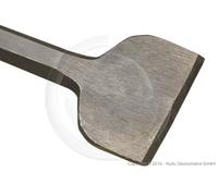 Cincel plano y ancho de vástago hexagonal 75x400 mm