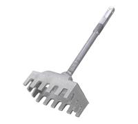 Cinceles de martillo eléctrico de vástago cuadrado fácil de usar, accesorio de ranurado para caja de conmutación precisa tipo 86, ranurado, acero de alto carbono, herramienta de ranurado de martillo