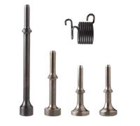 Cinceles neumáticos, herramienta de cinceles neumáticos de alta resistencia, alisadores de aire, martillos de remache, cinceles de acero al carbono, accesorios de broca