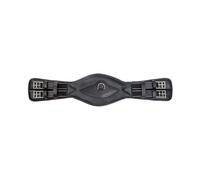 Cincha corta para caballos con elástico de cuero suave Kavalkade Comfort 80 cm