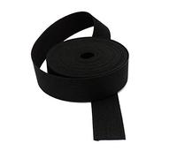 Cincha negra de calidad Super Extra dura de tapicería de 50 mm. para asientos 12 metros. (12 metros)