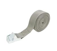 Cinchas de Amarre Correas de Carga con cinturón Amarre Hebilla for Bolsa Equipaje Motocicleta(Grey-3.0M)