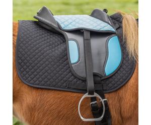 Cinchas Shetland silla QHP - Rosa