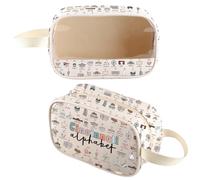 Cincinnati - Bolsa de maquillaje transparente Ohio Cincinnati, bolsa de viaje, regalo de bienvenida a Cincinnati, Cincinbag