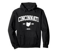 Cincinnati Home La Ciudad Natal de Cincy City of Ohio Ohio Sudadera con Capucha