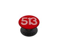 Cincinnati Ohio 513 Código de Área Local Resident Patriot America PopSockets PopGrip Adhesivo
