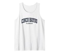 Cinco Bayou Florida Vintage Camiseta sin Mangas