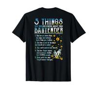 Cinco Cosas Que debes Saber sobre Este Barman Camiseta