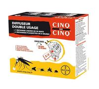 Difusor antimosquitos doble uso cinco de cinco