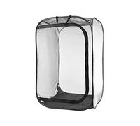 Cinco de Insectos de Palo, 23.6x23.6x35.4 '' CAGA DE MARPERA PLAPLABLE Neta de Jaula de Insectos Transparentes con Cremallera y manejo de hábitat de Mariposa de Caterp Illar portátil para Mariposa ti