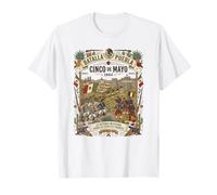 Cinco de Mayo Batalla de Puebla 1862 México Camiseta