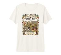 Cinco de Mayo Batalla de Puebla 1862 México Camiseta Premium