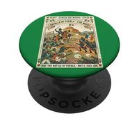 Cinco de Mayo Batalla de Puebla 1862 México PopSockets PopGrip Adhesivo