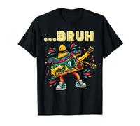 Cinco de Mayo Dabbing Taco Bruh Funny Fiesta Mexican Party Camiseta