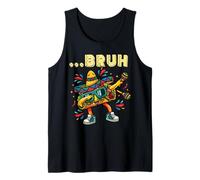 Cinco de Mayo Dabbing Taco Bruh Funny Fiesta Mexican Party Camiseta sin Mangas