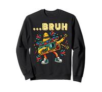 Cinco de Mayo Dabbing Taco Bruh Funny Fiesta Mexican Party Sudadera