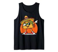 Cinco de Mayo Dabbing Taco Lover Funny Fiesta Mexican Party Camiseta sin Mangas