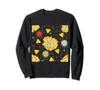 Cinco de Mayo Mexico Nachos Guacamole Chips Salsa Aguacate Sudadera