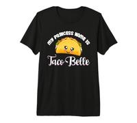 Cinco De Mayo - My Princess Name Is Taco Belle Funny Pun Camiseta Premium