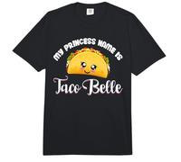 Cinco De Mayo - My Princess Name Is Taco Belle Funny Pun Comfort Colors Adult Heavyweight T-Shirt