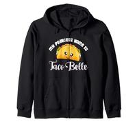 Cinco De Mayo - My Princess Name Is Taco Belle Funny Pun Sudadera con Capucha