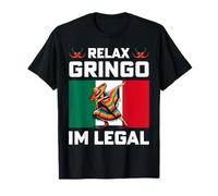 Cinco de Mayo Relax Gringo Soy Legal Mexicano Dabbing Boy Camiseta