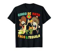 Cinco De Mayo Taco Y Tequila Patrón Hakuna Orgullo Mexicano Camiseta