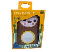 CINCO MONITOS (LIBRO INTERACTIVO PARA BEBÉS) (LIBROS PARA BEBÉS)