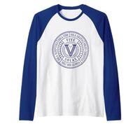 CINCO SOLAS - Emblema - Reforma Cristiana - Número Romano Camiseta Manga Raglan