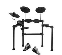 Cinco Tambores, Tres Platillos, Cabezal De Tambor De Silicona, Auricular Enchufable, Kit De Batería Electrónica Con Pedal De Aleación Kit de Batería Electrónica