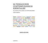 Cincuenta pensadores contemporáneos esenciales: Del estructuralismo al posthumanismo (Teorema. Serie mayor)
